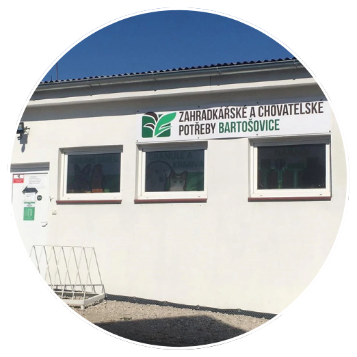 Krmiva a chovatelské potřeby Bartošovice - Prodejna